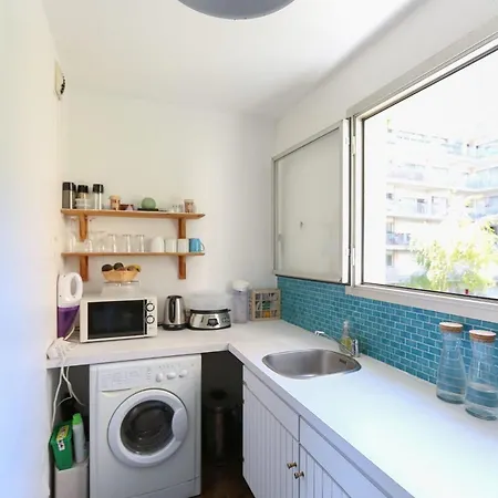 Apartamento Design And Luminous Apt In Residence In Paris